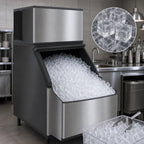 Thumbnail image #3 for Koolaire KDT1700N Remote Air-Cooled Full Dice Cube Ice Machine, 1,680 lb/24 Hr, 48-Inch Wide