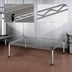 Thumbnail image #3 for Eagle Chrome Wire Platform Dunnage Rack with QuadTruss, 24 x 24 x 14 Inches, 600 lb Capacity