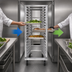 Thumbnail image #3 for Metro RF78N Pass-Thru Roll-In Refrigerator Adjustable Slide Aluminum Pan Rack