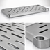 Thumbnail image #4 for Eagle Quik-Set 36 Inch x 24 Inch Louvered Solid Shelf with Gray Epoxy Finish