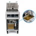 Thumbnail image #3 for RE High Efficiency Electric Fryer Battery with Built-In Filtration and Two 80-lb Frypots
