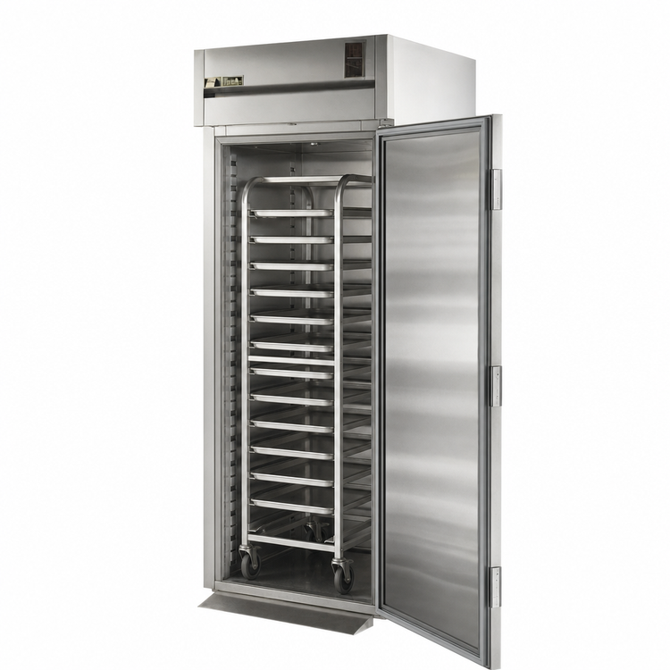 Product image #3 for True SPEC SERIES 89-Inch Roll-In Solid Swing Door Refrigerator, 1 Section, Stainless Steel Door, Front & Sides, Aluminum Interior