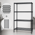 Thumbnail image #3 for Quantum 4-Shelf Stationary Wire Shelving Starter Kit, 60