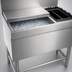 Thumbnail image #3 for Spec-Bar Underbar Combo Ice Bin/Bottle Unit with Left Bottle Compartment, 36 x 24 Inches, 85 lb. Ice Capacity
