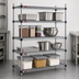Thumbnail image #3 for Eagle Quad-Adjust 4-Tier Wire Shelving Starter Unit, 60