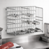 Thumbnail image #3 for John Boos Stainless Steel Wall-Mount Meat Boat Rack, 12 x 96 x 25 Inches