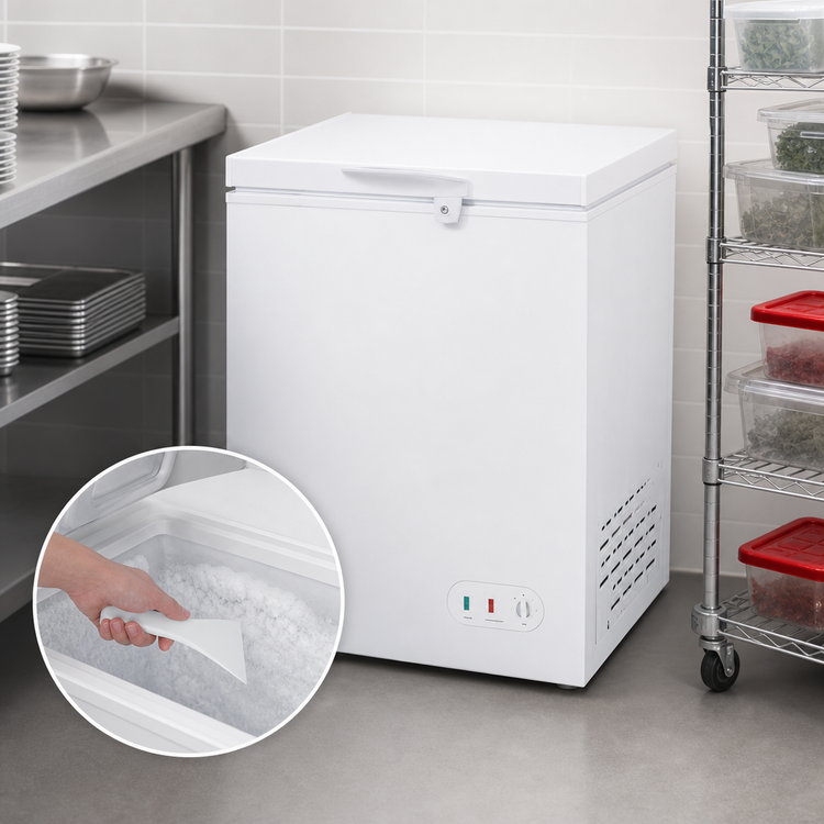 Product image #3 for Maxx Cold Select Series 5.2 Cu. Ft. Commercial Chest Freezer with Locking Lid