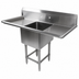 Thumbnail image #3 for John Boos Pro-Bowl 1-Compartment Sink with Left and Right 30-Inch Drainboards, 18 x 24 x 14-Inch Bowl, 16-Gauge Stainless Steel