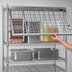 Thumbnail image #3 for EagleGard 48 Inch W x 24 Inch D Security Enclosure Kit for Shelving with Flip-Up Door
