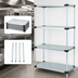 Thumbnail image #3 for Quantum WR63-2436SG Solid Shelving Starter Kit with 4 Shelves, 36 x 24 x 63 Inches