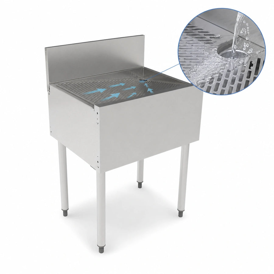 Pitched Drainboard Top