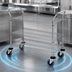 Thumbnail image #3 for Quantum Conductive 3-Shelf Utility Bus Cart, 42 x 24 x 37-1/2 Inches, 1200 lb Capacity