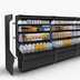 Thumbnail image #4 for Howard-McCray Ovation Series 63-Inch Remote Dairy Open Merchandiser with 3 LED Lighted Shelves, Black