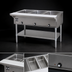 Thumbnail image #3 for Eagle Group 48-Inch Natural Gas Hot Food Table with 3 Dry Wells, Open Base, and Cutting Board