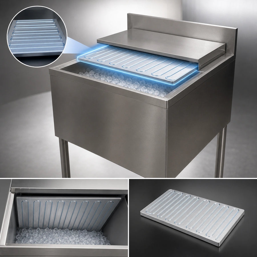 7-Circuit Aluminum Cold Plate