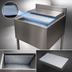 Thumbnail image #4 for BK Resources Underbar Insulated Ice Bin with 7-Circuit Aluminum Cold Plate, 36 Inch Wide, 120 lb Capacity