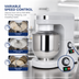 Thumbnail image #3 for Omcan USA 7-Quart Countertop Planetary Mixer, Variable Speed, 110V
