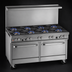 Thumbnail image #3 for Southbend Ultimate 60-Inch Gas Restaurant Range with 9 Burners, Standard Oven and Cabinet Base