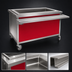 Thumbnail image #3 for Director's Choice DCS6-CFUI 96 Inch 6-Pan Mobile Iced Cold Pan Unit