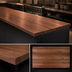 Thumbnail image #3 for John Boos Boos Block American Black Walnut Edge Grain Kitchen Countertop with Varnique Finish, 120