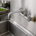 Thumbnail image #3 for T&S Big-Flo Wall Mount Mixing Faucet with 12-Inch Swing Nozzle