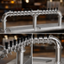Thumbnail image #3 for Glastender Stainless Steel Pipe Bridge Countertop Draft Dispensing Tower, 12 Faucets, Air-Cooled