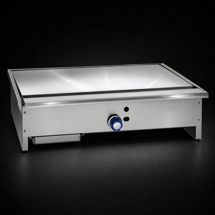 Product image #3 for Imperial ITY-60 60" Gas Countertop Teppan-Yaki Griddle with 3/4" Polished Steel Plate