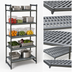 Thumbnail image #3 for Cambro Camshelving Basics Plus Stationary 5-Tier Vented Polymer Shelving Starter Unit, 24