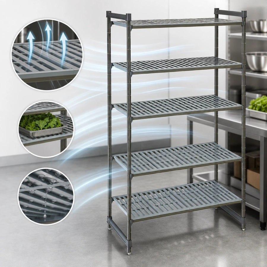 Vented Shelf Plates