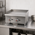 Thumbnail image #3 for Hurakan by Equip.me 24-Inch Countertop Gas Griddle with 2 Burners and 3/4-Inch Plate
