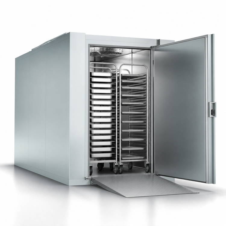 Product image #3 for MultiFresh MF 500.2 3T Roll-In Blast Chiller/Shock Freezer with Remote Air-Cooled Condensing Unit