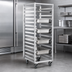 Thumbnail image #3 for Panco Aluminum Roll-In Refrigerator Rack, Front Load, 36-Pan Capacity, 64-Inch High