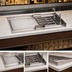 Thumbnail image #3 for La Rosa Refrigeration 34-Inch Drop-In Double-Service Ice/Water/Cocktail Unit with 9-Inch Deep Stainless Steel Lined Ice Bin