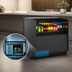 Thumbnail image #3 for Structural Concepts Oasis® Under Counter Refrigerated Self-Service Display Case, 35-5/8 in. W x 24-3/4 in. D x 32-1/4 in. H, Black, R290