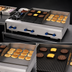 Thumbnail image #3 for Comstock-Castle 48 Inch Countertop Gas Char-Broiler/Griddle Combination with 18 Inch Thermostatic Griddle and 30 Inch Radiant Broiler (FHP48-18T-2.5RB)
