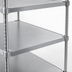 Thumbnail image #4 for Eagle Group Quik-Set 42 x 24 Inch Solid Flat Shelf, 16 Gauge Galvanized Steel, 1000 lb Capacity