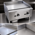 Thumbnail image #3 for Comstock-Castle 36-Inch Countertop Gas Griddle with Smooth Polished Steel Plate