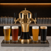 Thumbnail image #3 for Perlick Roma 4-Faucet Glycol-Cooled Countertop Draft Beer Tower