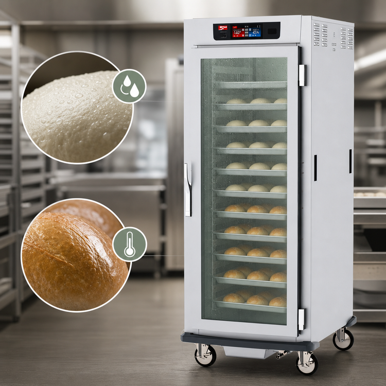 Product image #3 for Metro C5 9 Series Mobile Full-Height Controlled Humidity Heated Holding and Proofing Cabinet with Glass Door, Lip Load Slides, 36-Pan Capacity