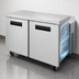 Thumbnail image #3 for Hoshizaki Steelheart 48-Inch Two-Section Reach-In Undercounter Freezer with Solid Doors and Cylinder Locks