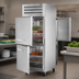 Thumbnail image #3 for True SPEC SERIES Pass-Thru One-Section Reach-In Refrigerator with Two Front Half Doors and Rear Solid Door