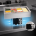 Thumbnail image #3 for La Rosa Refrigeration 6-Pan Drop-In Self-Contained Refrigerated Cold Pan, 3-Inch Recessed