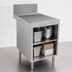 Thumbnail image #3 for Advance Tabco Prestige Supreme Underbar Drainboard Cabinet, 24-Inch, Open Front, 7-Inch Backsplash