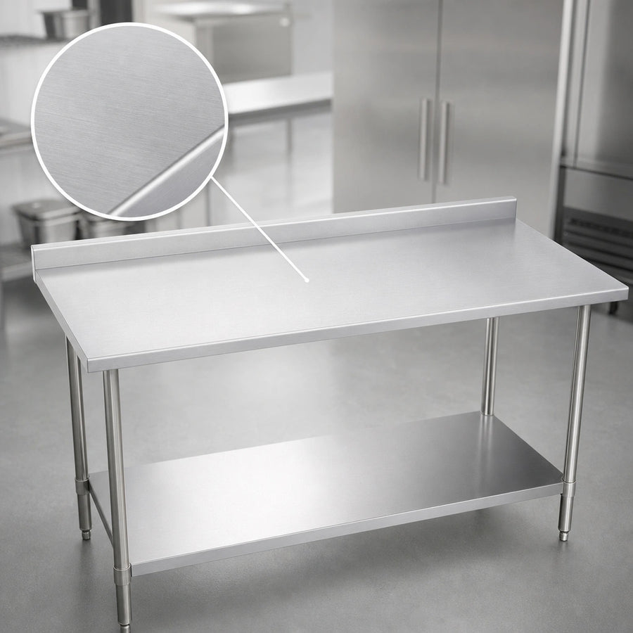 16 Gauge 400 Series Stainless Steel Top
