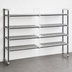 Thumbnail image #3 for Cambro Camshelving Elements XTRA Stationary Add-On Unit, 18 x 24 x 64 Inches, 5-Tier Vented Polymer Shelving, Speckled Gray