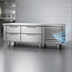 Thumbnail image #3 for Garland Polar Cuisine Low-Height Self-Contained Refrigerated Drawer Base, 54-Inch Wide, Single-Section, 2-Drawer