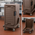 Thumbnail image #4 for Cambro Camdolly® with Handle and Rear Easy Wheels for Tray and Sheet Pan Camcarrier, Dark Brown