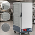 Thumbnail image #3 for Metro C5 3 Series 3/4 Height Moisture Heated Holding and Proofing Cabinet with Gray Insulation Armour
