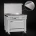 Thumbnail image #3 for Southbend Ultimate 36-Inch Gas Restaurant Range with 36-Inch Griddle Top and Cabinet Base