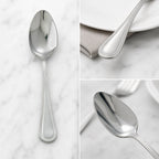 Thumbnail image #4 for Winco Continental 0021-10 European Tablespoon, 8-1/4 Inch, 18/0 Stainless Steel, Extra Heavyweight, Mirror Finish Case of 25